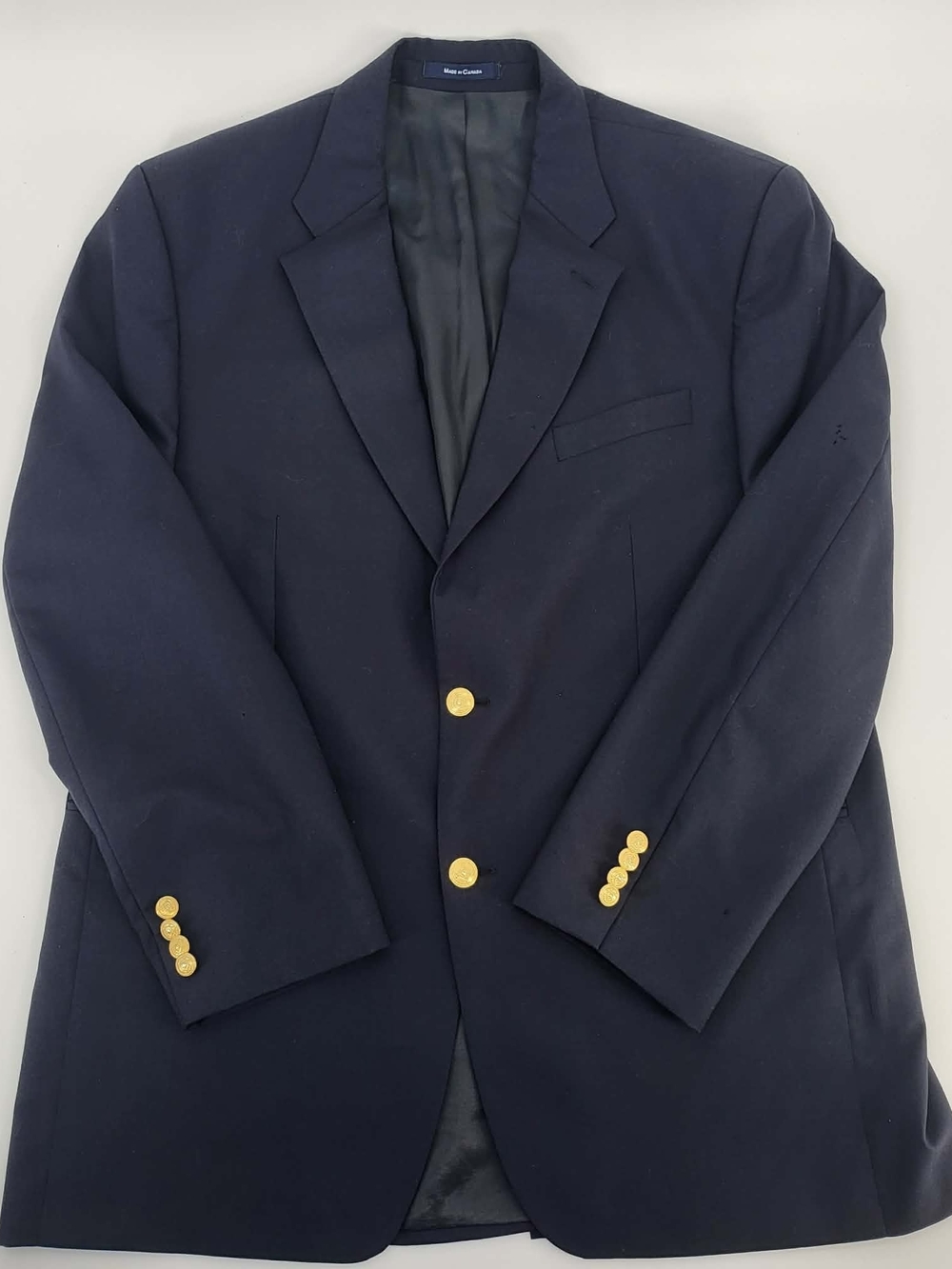 Ralph Lauren Navy Blazer with Gold Buttons